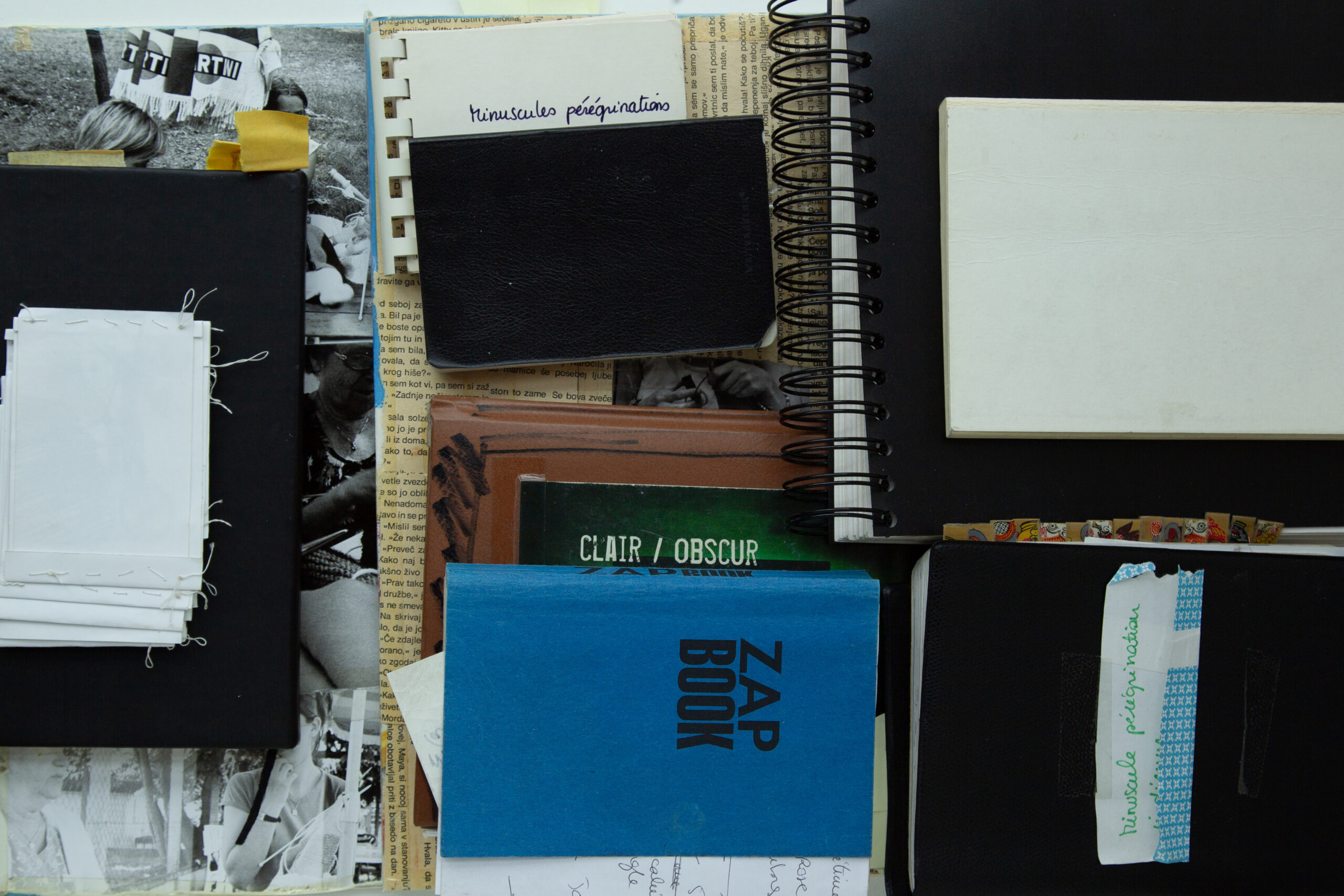 Carnets de recherche et coulisses