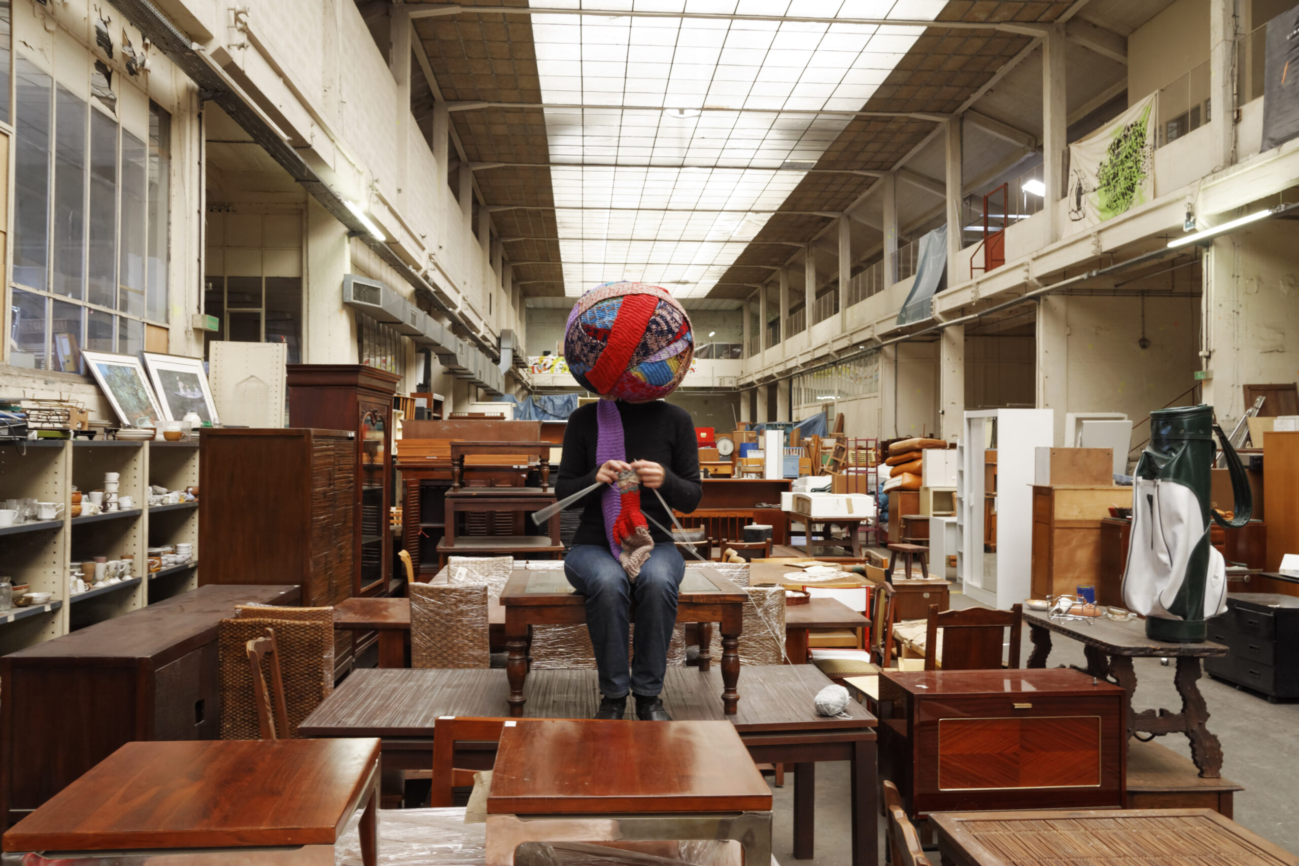 Performances textiles et photographies